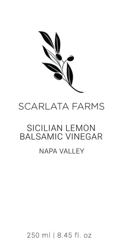 Scarlata Farms Flavored Balsamic